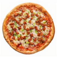 Large Meat Lover'S Pizza And Wings · Hand-tossed pizza loaded with pepperoni, Italian sausage, bacon, hamburger beef, and ham. Co...