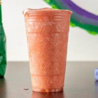 Fruit Smoothie · Strawberry, tropical, swimwear, banana, mixed berry, strawberry, and pineapple.