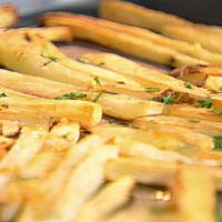 Garlic Fries · Full order of fries