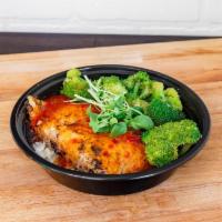 Sweet Chili Salmon And Vegetable Bowl · Sweet Chili glazed Sashimi Grade Norwegian Salmon filet served over rice with pan-seared mix...