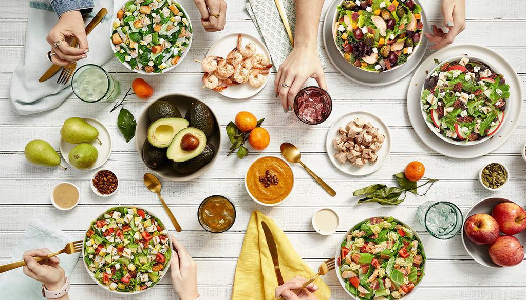 Saladworks · Salad · Soup · Mediterranean · Healthy