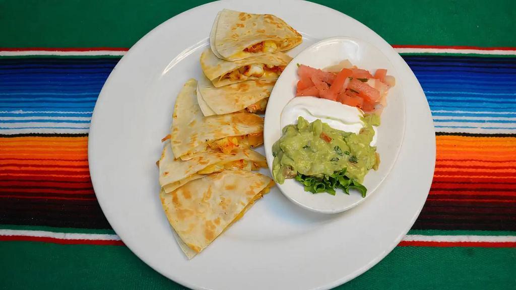 Quesadillas World · Mexican · Desserts · Salad