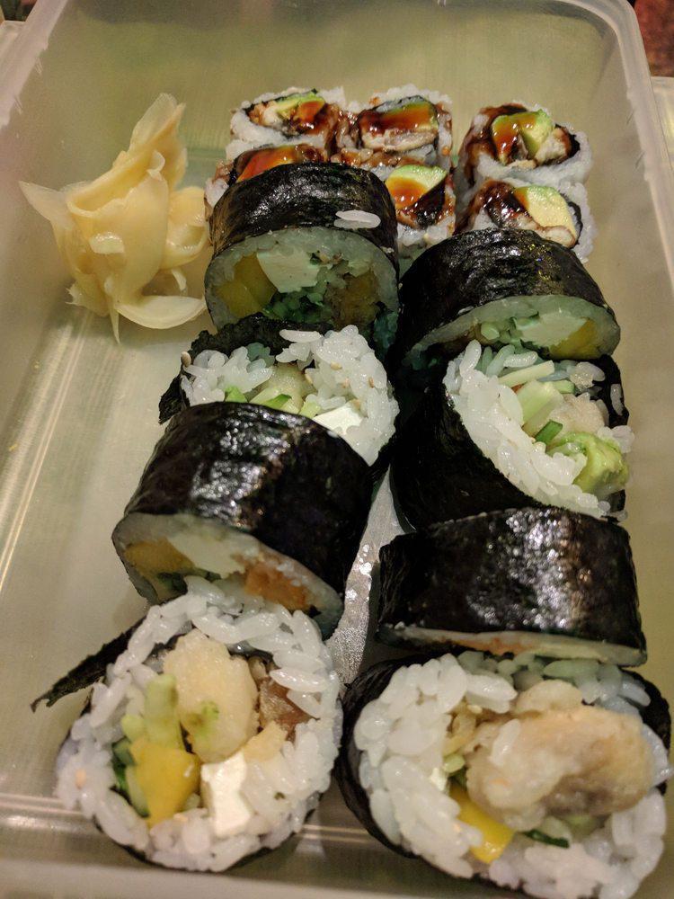 U Sushi · Sushi · Japanese · American · Salad · Desserts