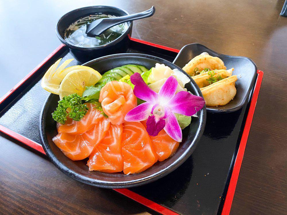 Blu Karma · Asian · Desserts · Sushi · Soup · Salad