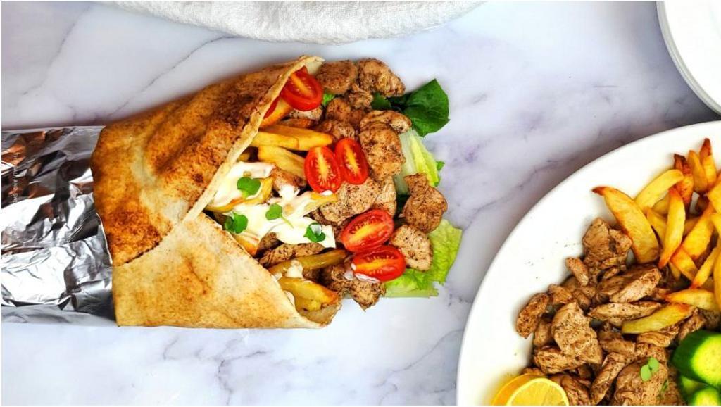 King Of Food · Mediterranean · Chicken · Middle Eastern · Sandwiches · Greek · Salad · American