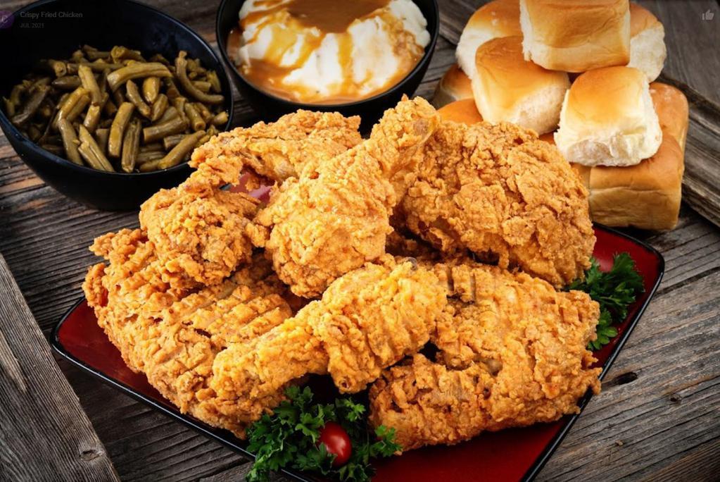 New Crispy Fried Chicken · Chicken · Greek · Sandwiches · Seafood