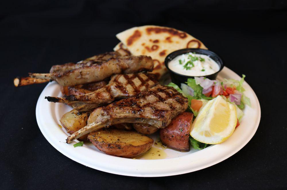 The Big Greek Cafe · Greek · Sandwiches · Salad · Desserts
