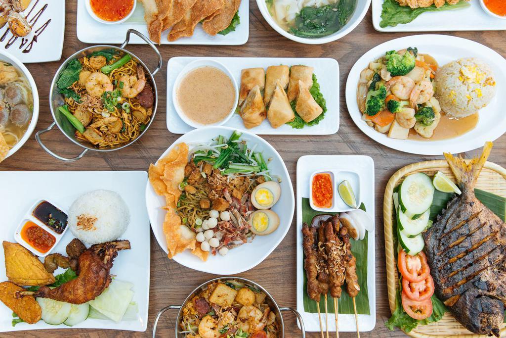 D'jakarta Cafe · Asian · Seafood · Desserts · Soup · Noodles