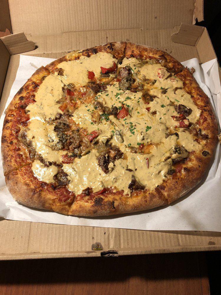 Mortadella Head · Italian · Pizza · Salad