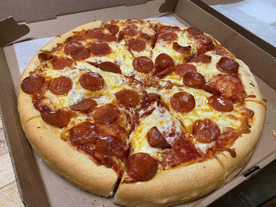 New station Pizza · Italian · Pizza · Salad