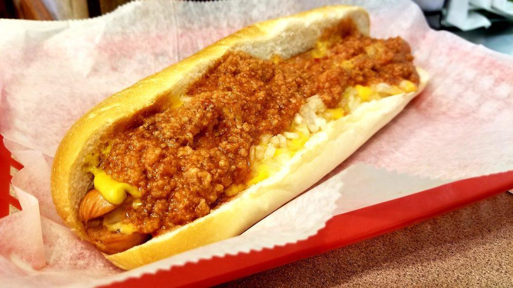 Deerhead Hot Dogs · Burgers · Sandwiches · Breakfast · American