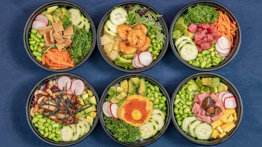 Poke Master · Asian · Sushi · Healthy · Seafood · Vegetarian · Salad · Poke · American