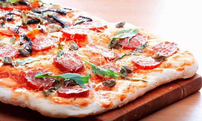 Lariele Wood Fired Square Pie · Italian · Pizza · Sandwiches · Steak