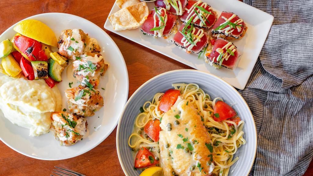 Turner's Seafood · Desserts · Seafood · American · Sandwiches · Crab · Sushi · Chicken · British · Steak · Burgers · Pizza · Drinks · Alcohol · Food & Drink · Vegetarian · Soup · Salad