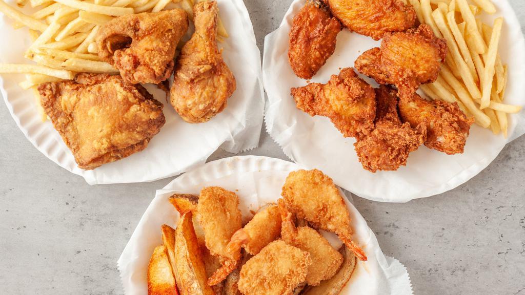 NY Fried Chicken · Sandwiches · Chicken · Seafood