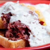 Big Al Special · Our version of creamed chipped beef, two eggs over, home fries, choice of toast.
