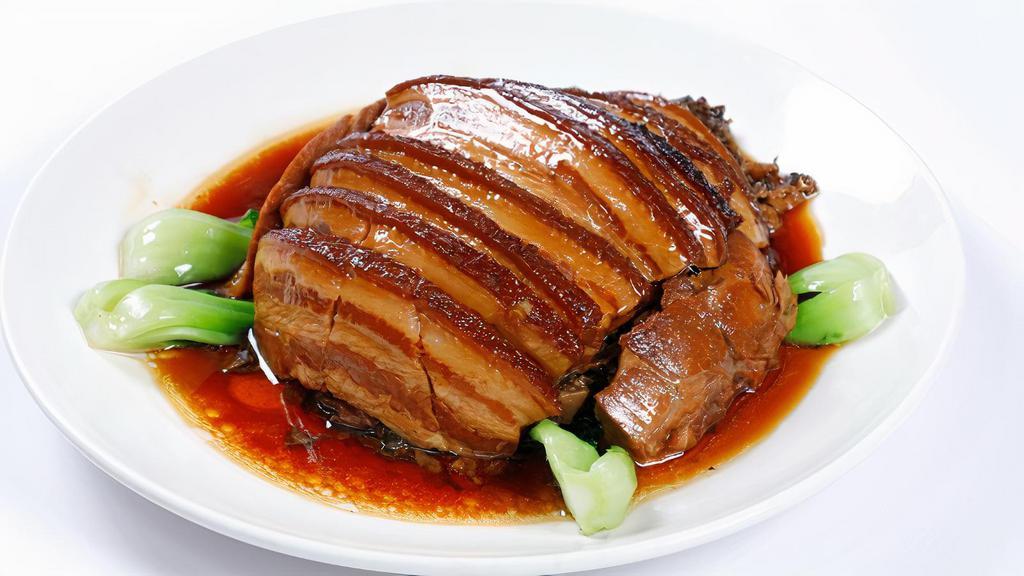 Steamed Sliced Pork Belly With Chinese Pickle · Pork Belly, Peppercorn, Chinese Pickle