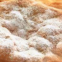 Fried Dough · Deep-fried dough topped with powdered sugar. Sweet treats.