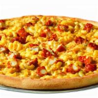 Buffalo Chicken Mac & Cheese Pizza · Sauces: Buffalo Sauce
Cheese: Signature 3-Cheese Blend, American Cheese, Asiago Cheese
Meat:...
