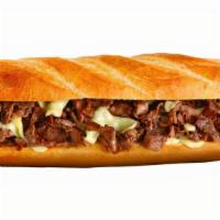 Steak & Cheese Large · Tender, juicy strips of steak topped with American Cheese
