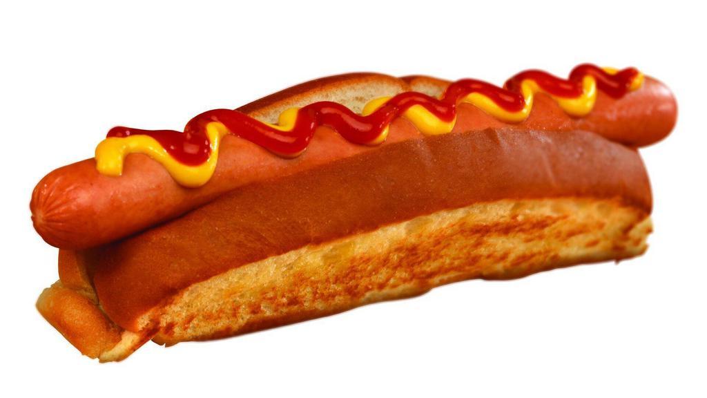 Hot Dog · A classic hot dog, served on a grilled roll.