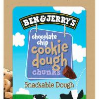 Ben & Jerry'S Chocolate Chip Cookie Dough Chunks · Ben & Jerry's Snackable, Frozen Chocolate Chip Cookie Dough Chunks now without the ice cream!