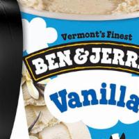 Ben & Jerry'S Vanilla Ice Cream Pint · Ben &  Jerry's Vanilla Ice Cream