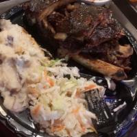 Bbq Sampler Combo · Our 3 most popular meats Memphis ribs, Dixie chicken, and pulled pork. Served with 2 sides a...