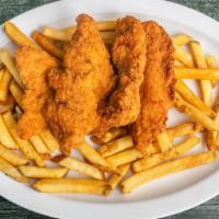 Chicken Fingers With Fries · 