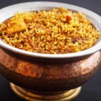Biryani · Contain nuts. Rice, herbs and spices. Served with rice.