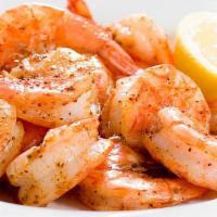 1/2Lb. Steamed Shrimp With 2 Side Dishes · 1/2 lb. Steamed spiced shrimp, served with two side dishes and a choice of bread on the side.