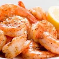 Steamed Shrimp With 2 Side Dishes · 1 lb. Steamed spiced shrimp, served with two side dishes and a choice of bread on the side.
