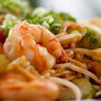 Shrimp Lo Mein Noodles · 