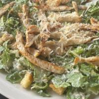 Caesar Salad · Romaine lettuce, tossed with shredded, grated parmesan cheese, homemade croutons, and caesar...