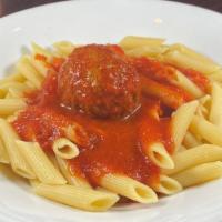 Pasta W/ Sauce · Served with your choice of Pasta & Sauce