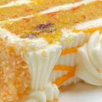 -Montilio'S- Carrot Cake · MONTILIO'S brings you a traditional New England favorite, two layers of gluten free spiced, ...