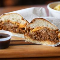 Bbq Pulled Pork · A fan favorite! Pulled pork, classic Sweet Baby Ray’s BBQ sauce with crispy onion straws and...