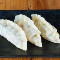 Boiled Dumplings (4 Pieces) · PORK/SHRIMP/VEGE/CHICKEN