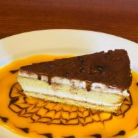 Rustica (Tiramisu) · A richer form of tiramisu layers of sponge cake filled with fantasies of cream and liqueur. ...