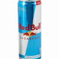 Red Bull Sugar-Free Energy  · The most popular energy drink in the world PROVIDING SUGAR-FREE WINGS WHENEVER YOU NEED THEM.