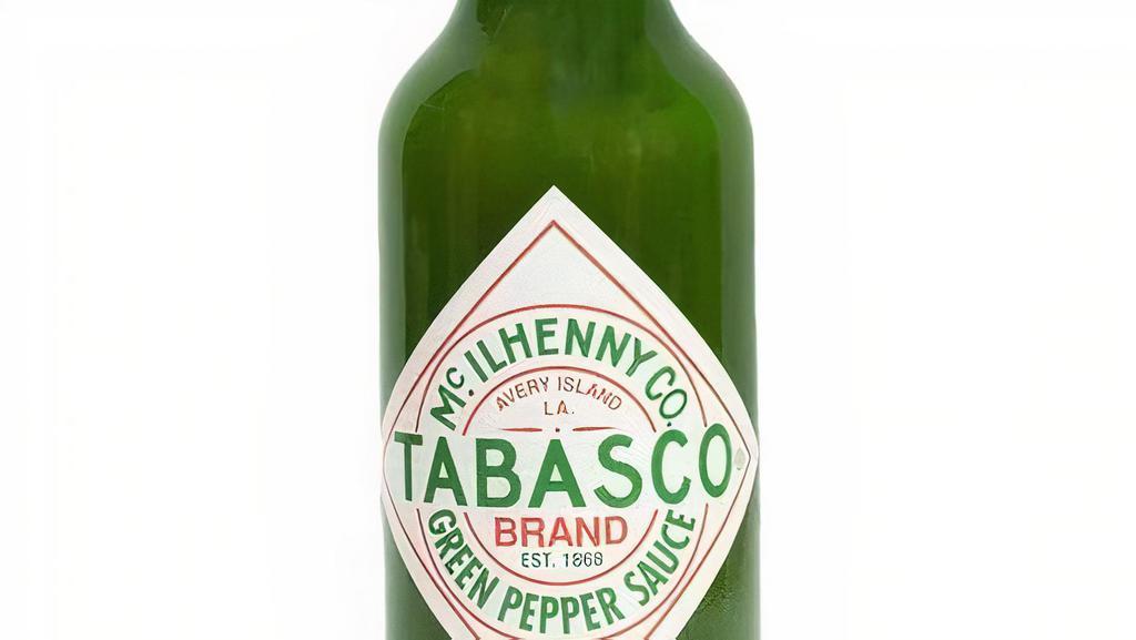 Bottle Of Tabasco Green · 
