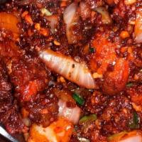 Chicken Manchurian (Gravy) · Spicy.