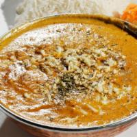 Chicken Korma · Most popular. Tender chicken cooked with onion sauce and enriched with cashew masala.