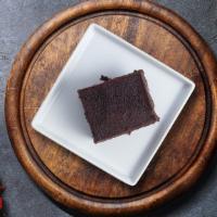 Chocolate Cake · Chocolate cake with dark chocolate ganache frosting.