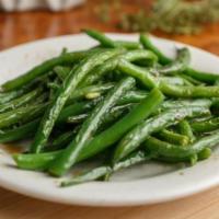 String Beans And Szechuan Style · Hot and spicy. Served with rice.