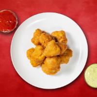 Chicken Club Fritter · Mildly spiced morsels of chicken dipped in spiced batter and then deep fried till crisp and ...
