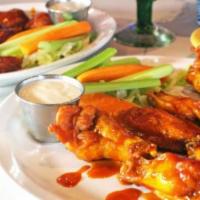 Mexicali Wings · Breaded bone-in or boneless. (spicy wing sauce can be added upon request.).