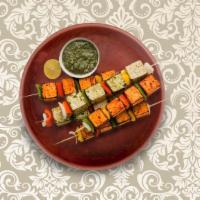 Blazing Cottage Cheese · An appetizer made of diced cottage cheese cubes marinated in Indian spices and grilled in an...