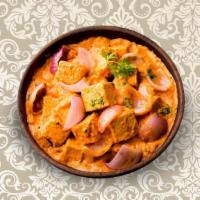 Scrumptious Cottage Cheese Tikka Masala · Diced cottage cheese cubes grilled and tossed in a mixture of Indian spices, garden herbs, a...