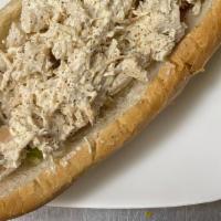 Sm Chicken Salad Sub · All White Meat Chicken Chunks with Mayo